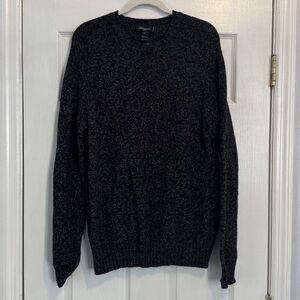 Blumarine Uomo Wool Blend Crew Neck Pullover Knit Sweater Gray Italy Men's Large